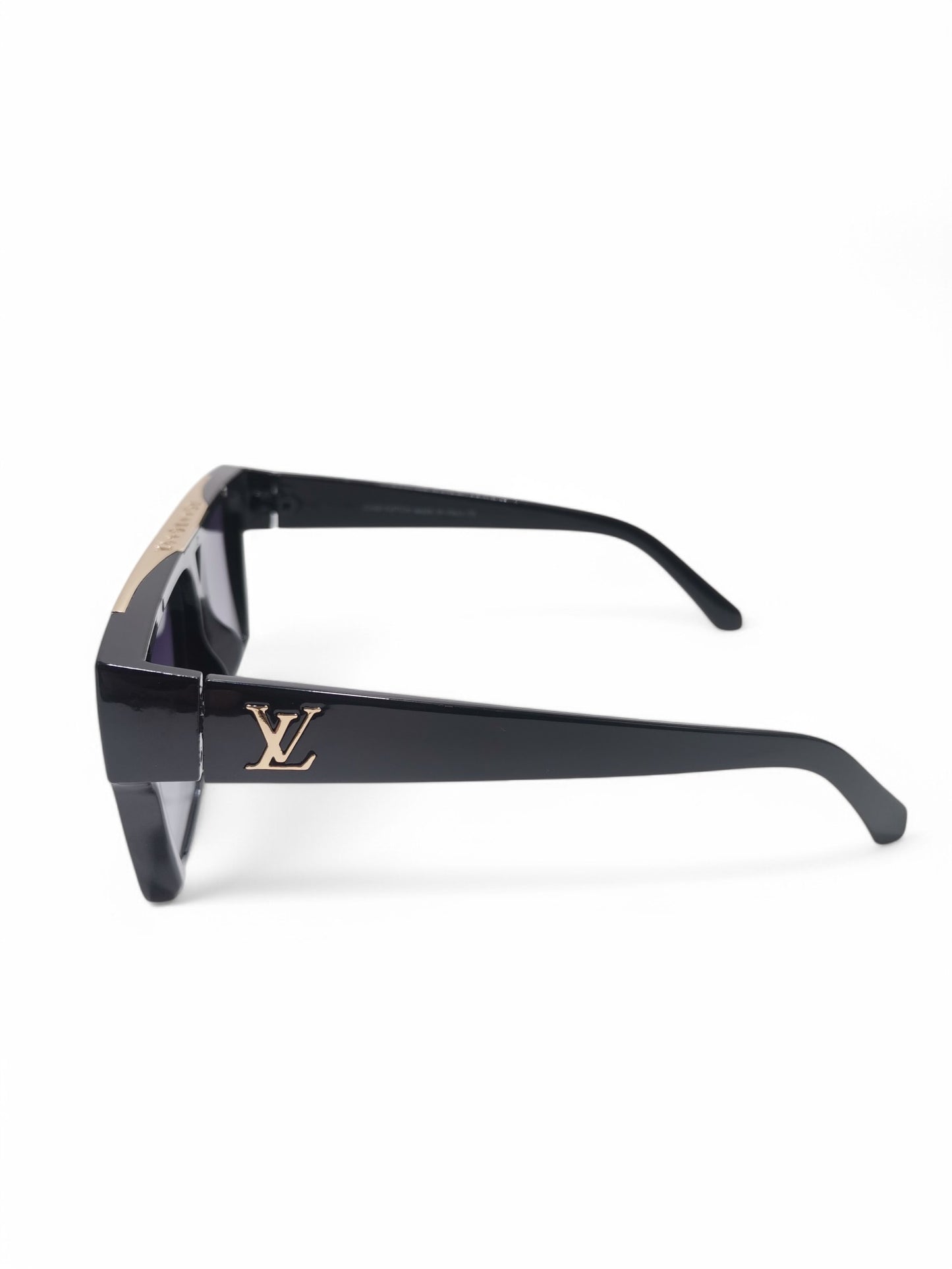 Louis Vuitton - Black and Gold - Plastic / Acetate