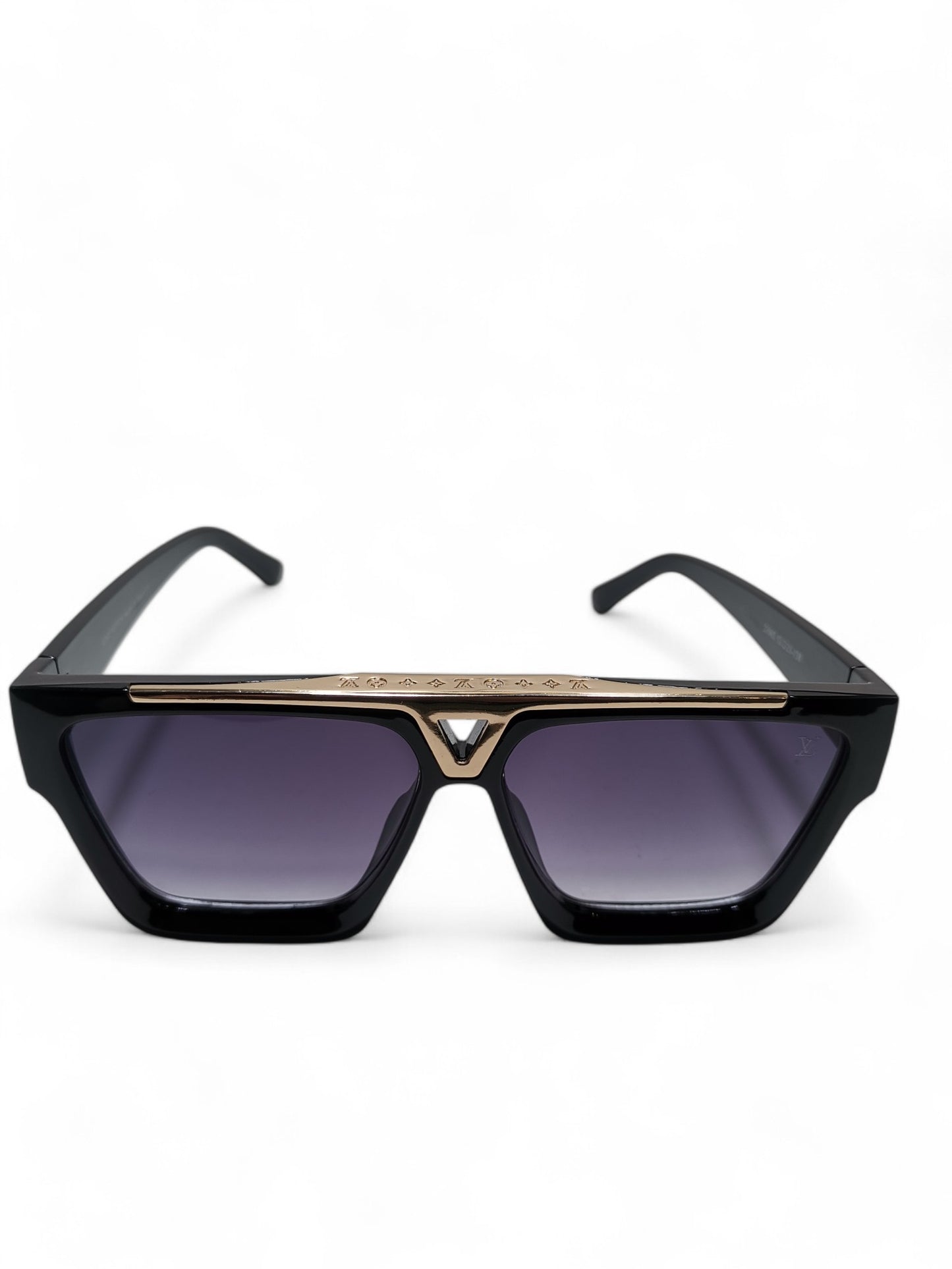 Louis Vuitton - Black and Gold - Plastic / Acetate