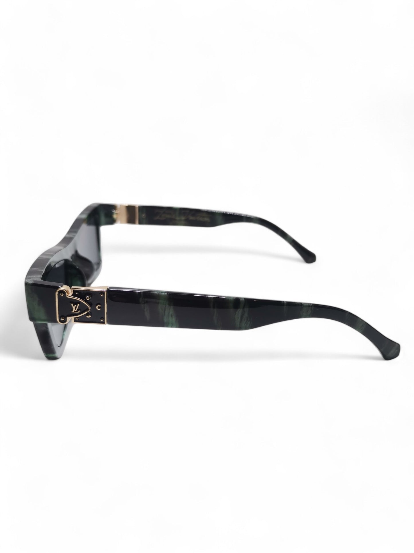 Louis Vuitton - Black and Green - Plastic / Acetate
