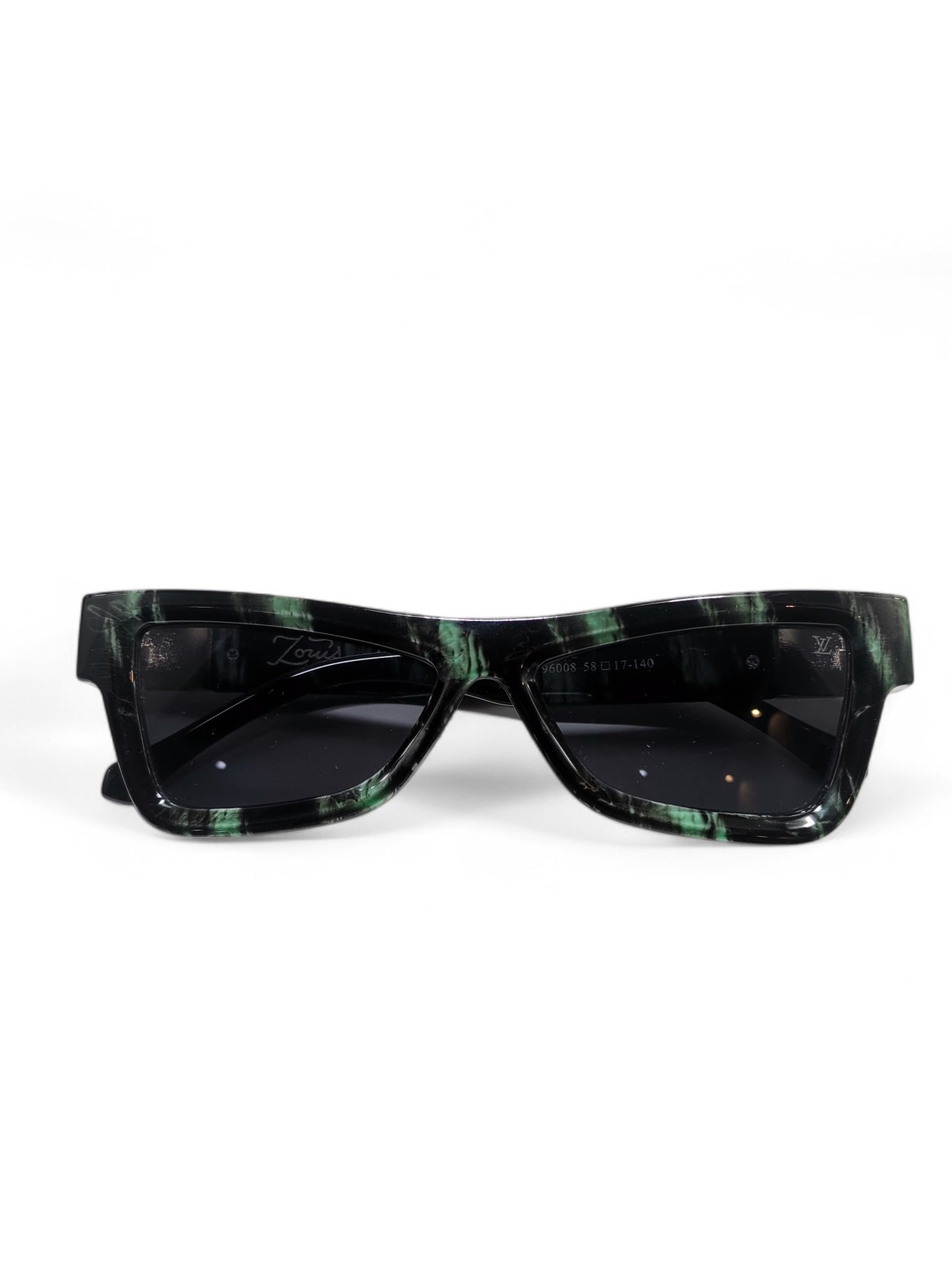 Louis Vuitton - Black and Green - Plastic / Acetate