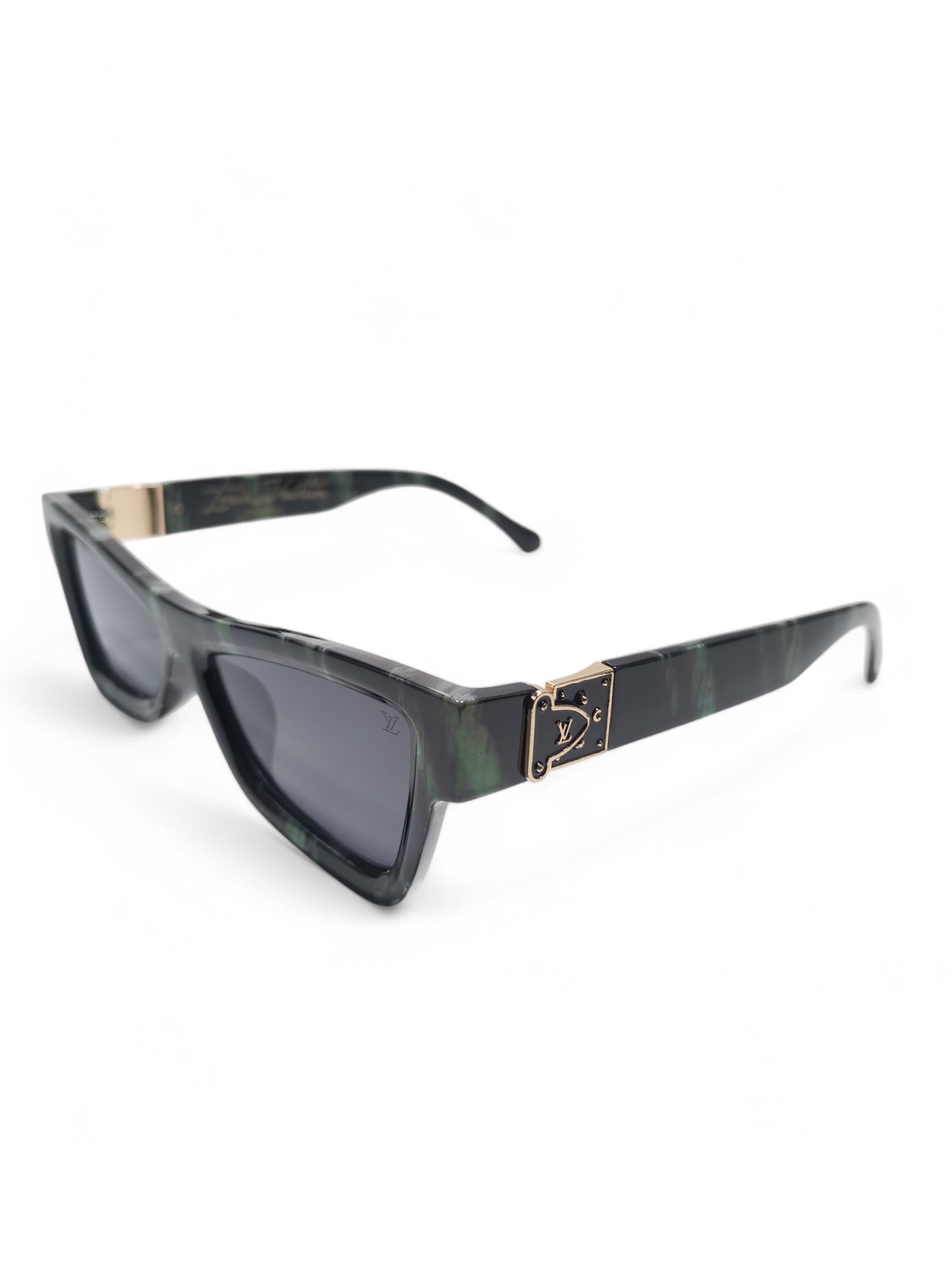 Louis Vuitton - Black and Green - Plastic / Acetate