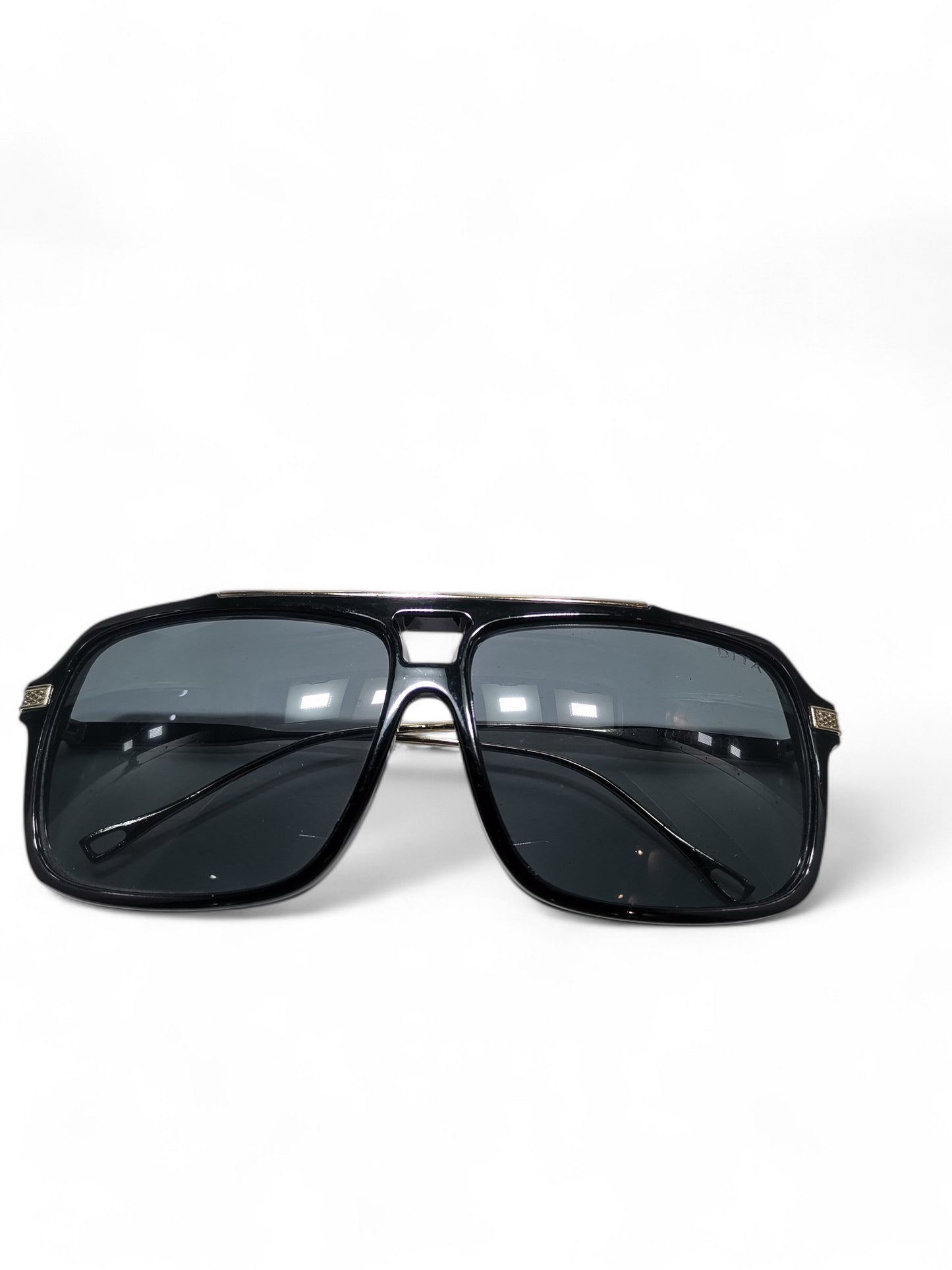 Dita - Black and Gold - Plastic / Acetate