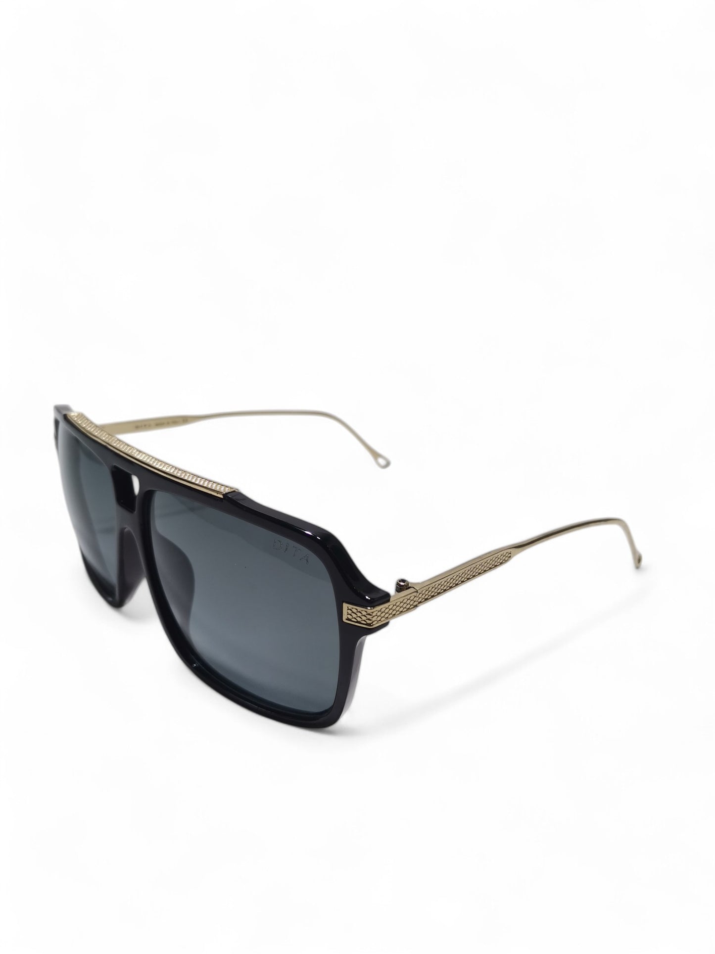 Dita - Black and Gold - Plastic / Acetate