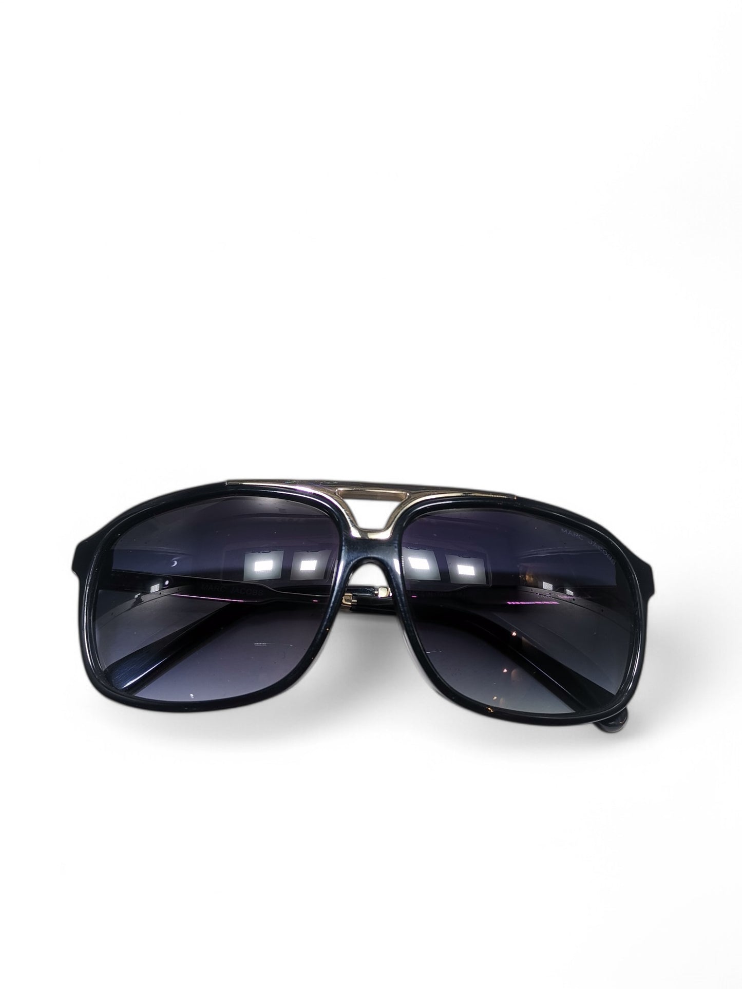 Marc Jacobs - Black and Gold - Plastic / Acetate