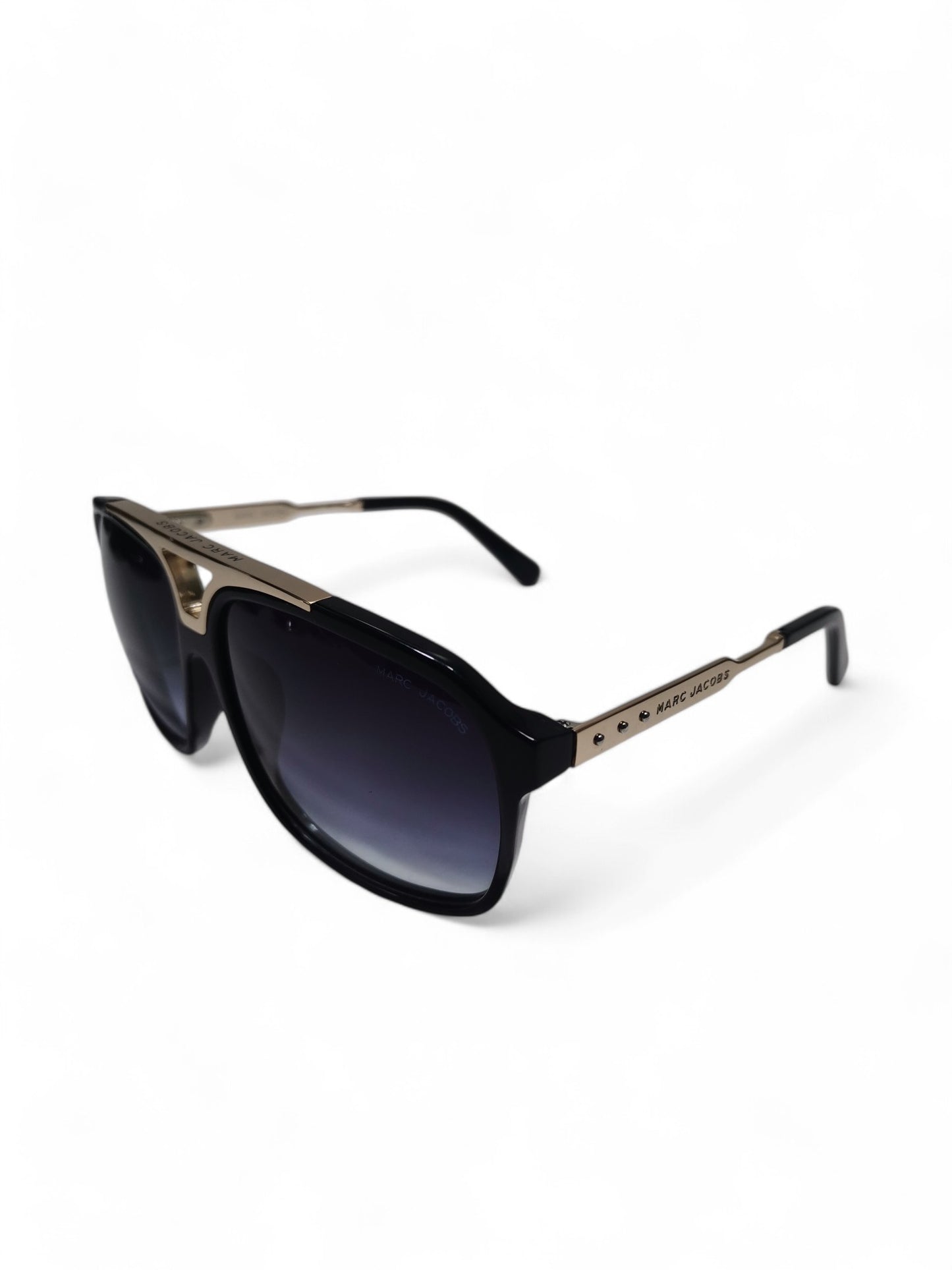 Marc Jacobs - Black and Gold - Plastic / Acetate