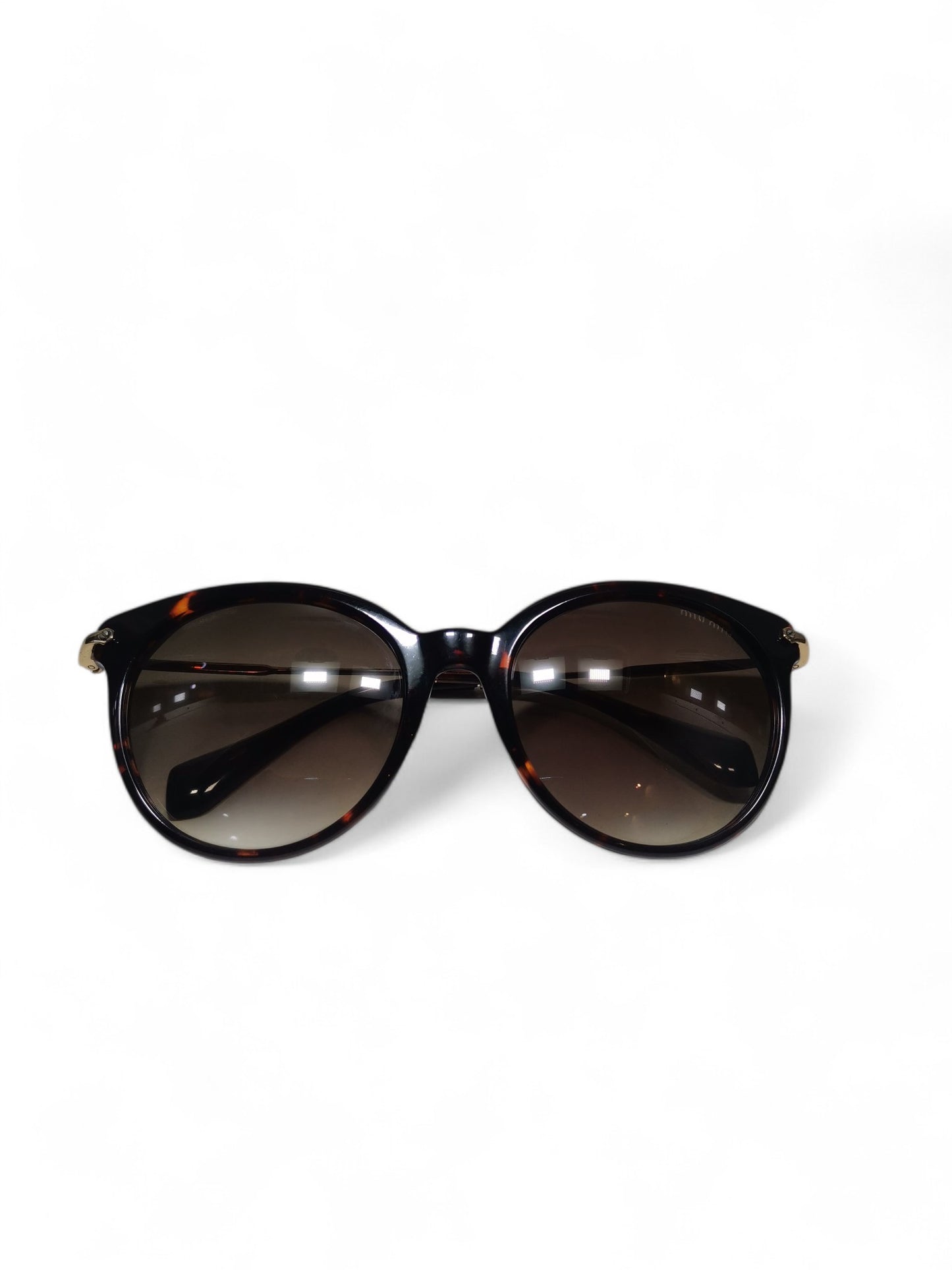 Miu Miu - Mehroon Round - Plastic / Metal