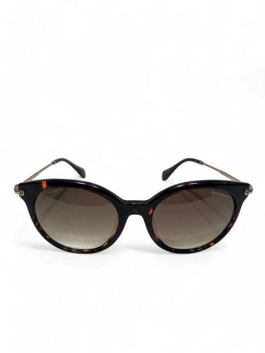 Miu Miu - Mehroon Round - Plastic / Metal