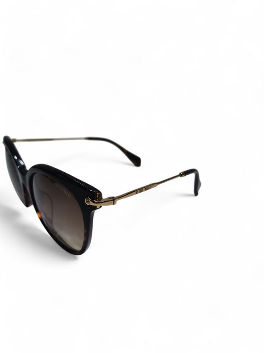 Miu Miu - Mehroon Round - Plastic / Metal