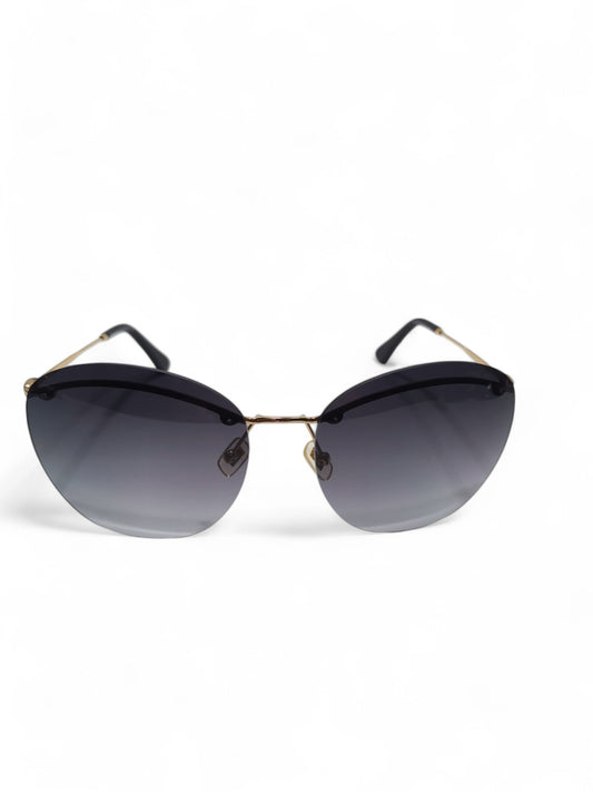 Miu Miu - Black and Gold Rimless - Metal