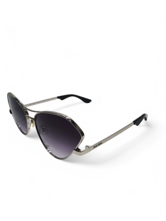 Miu Miu - Black and Silver - Metal