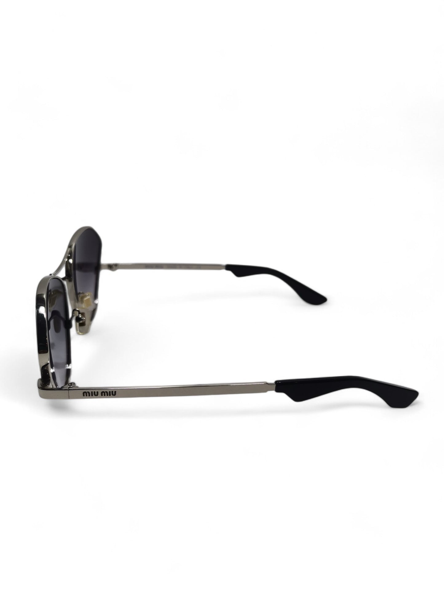 Miu Miu - Black and Silver - Metal