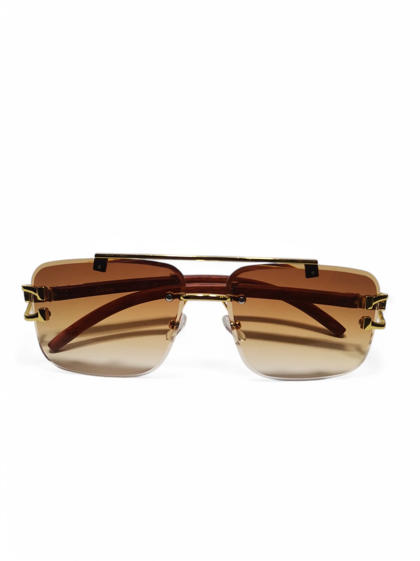 Cartier - Brown and Gold - Wood Side