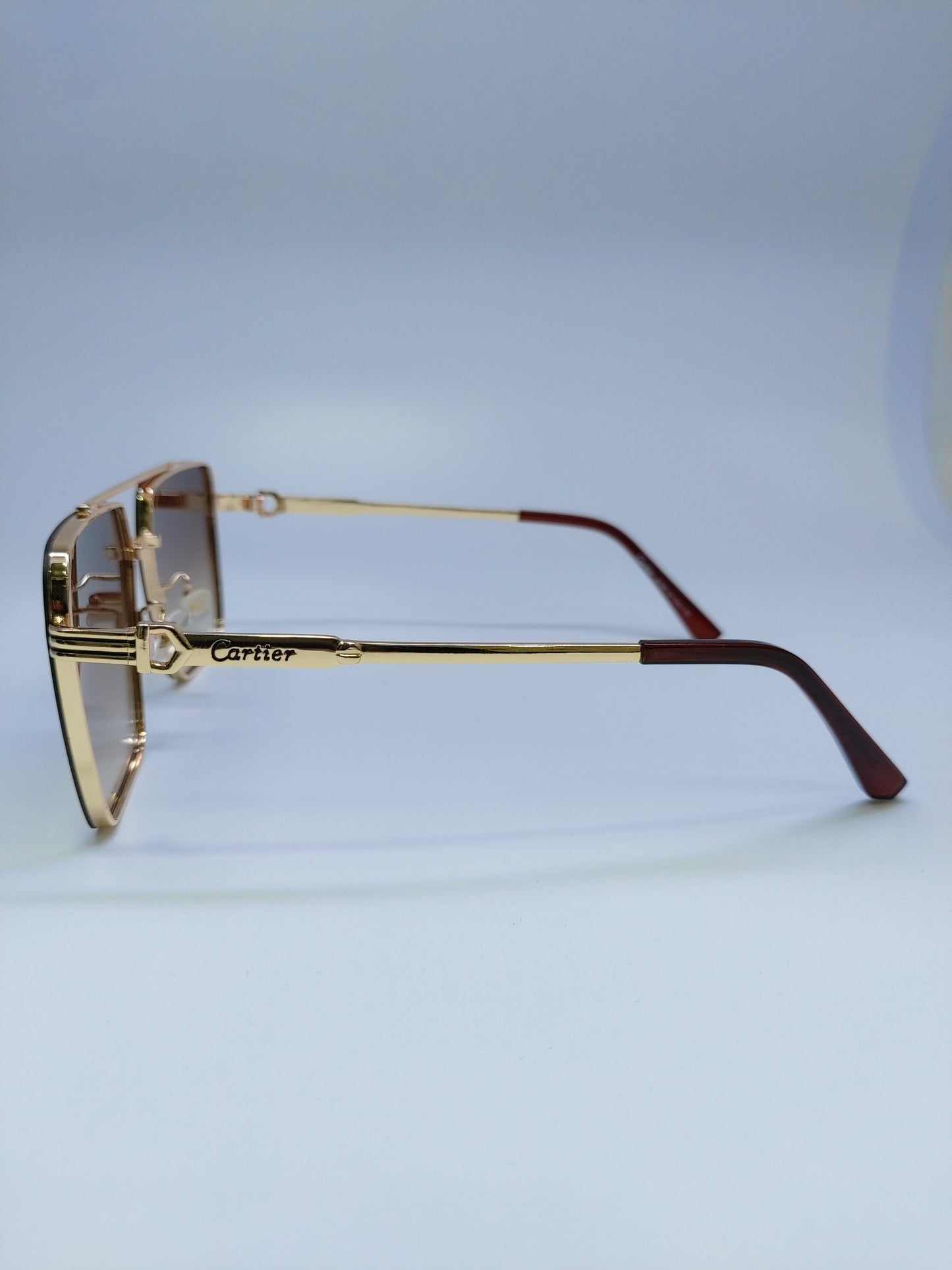 Cartier - Brown and Gold - Metal