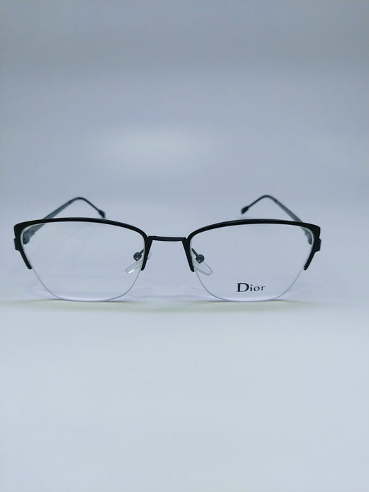 Dior - Black Cat Eye - Metal and Plastic