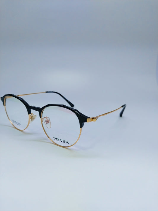Prada - Black and Gold - Metal  and Plastic