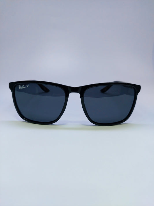 Rayban - Polarized Black with Gold logo - Metal