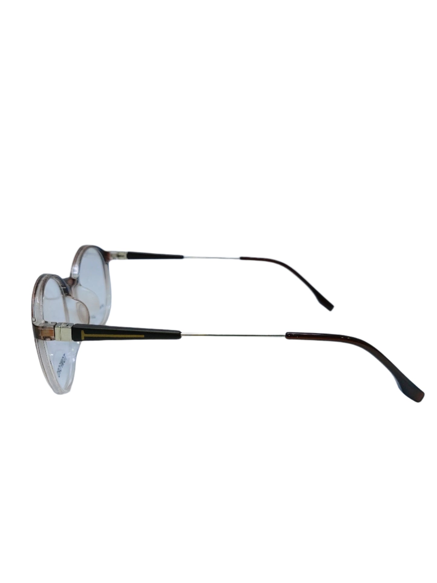 Tomford - Brown and Gold - Metal and Acetate