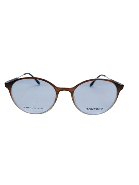 Tomford - Brown and Gold - Metal and Acetate