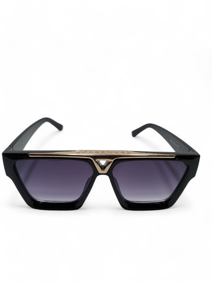 Louis Vuitton - Black and Gold - Plastic / Acetate