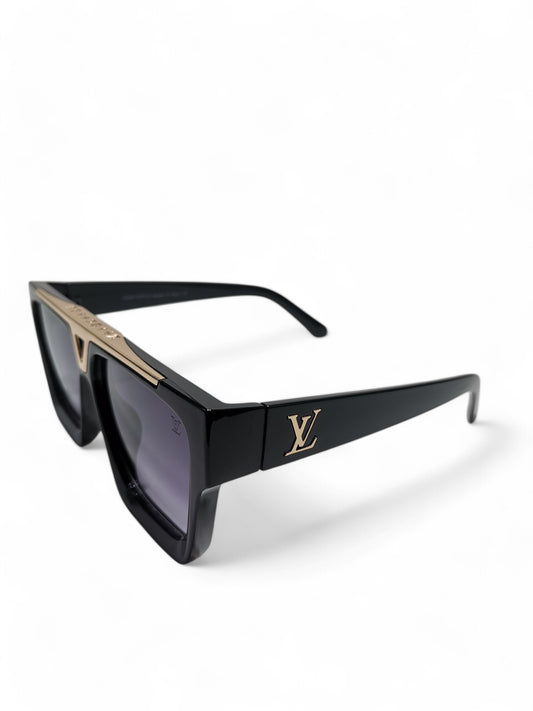 Louis Vuitton - Black and Gold - Plastic / Acetate