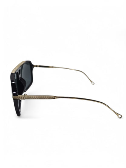 Dita - Black and Gold - Plastic / Acetate