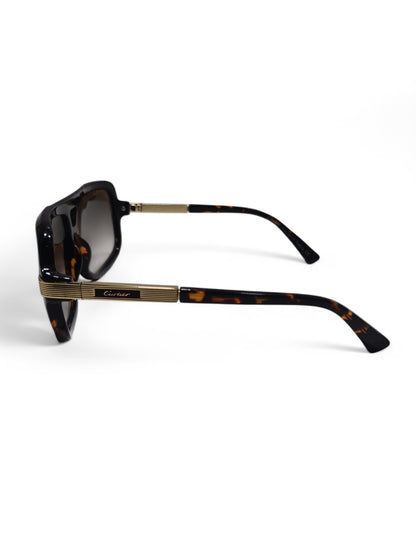 Cartier - Brown and Gold - Metal / Plastic