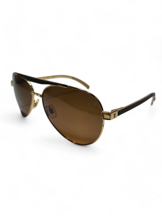 Louis Vuitton - Dark Brown and Gold - Metal