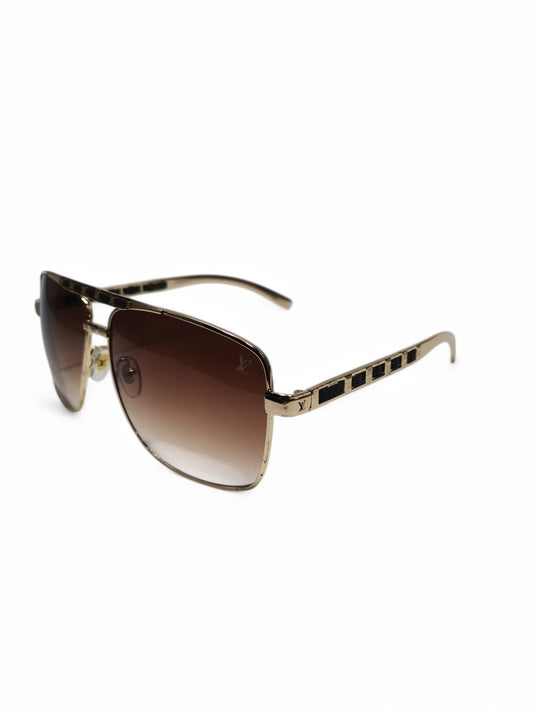 Louis Vuitton - Gold and Brown - Metal