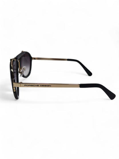 Porsche - Black and Gold - Metal / Plastic