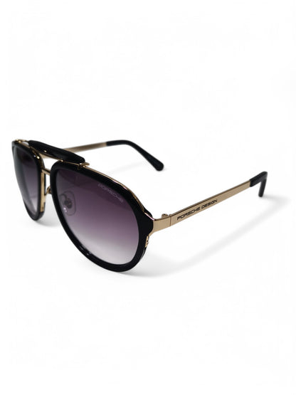 Porsche - Black and Gold - Metal / Plastic