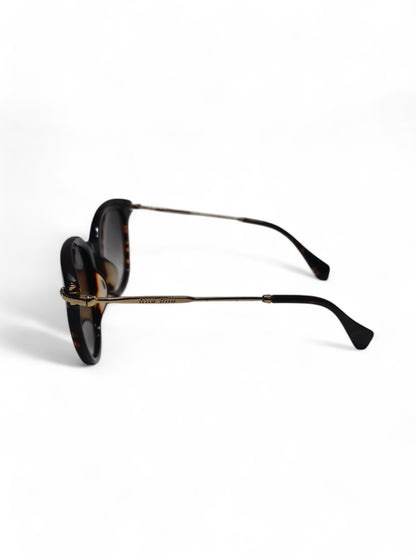 Miu Miu - Mehroon Round - Plastic / Metal