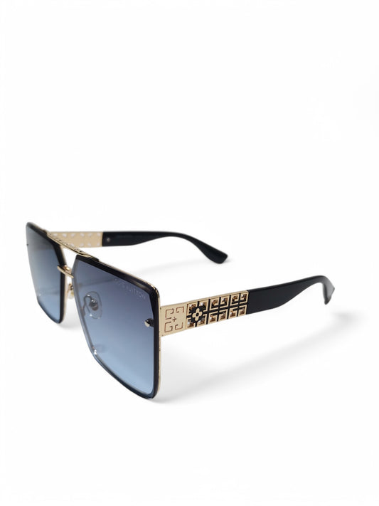 Louis Vuitton - Black and Gold - Plastic / Acetate