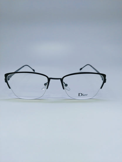 Dior - Black Cat Eye - Metal and Plastic