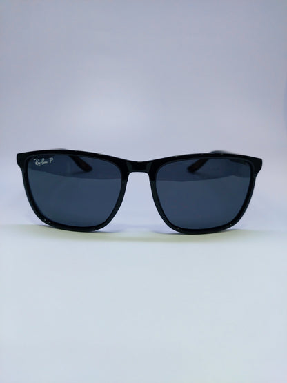 Rayban - Polarized Black with Gold logo - Metal
