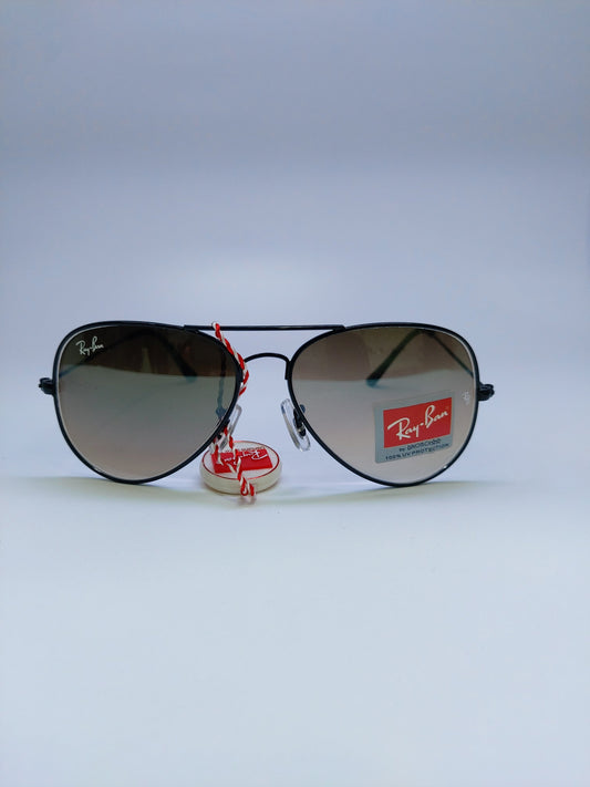 Rayban - Chrome and Black - Metal