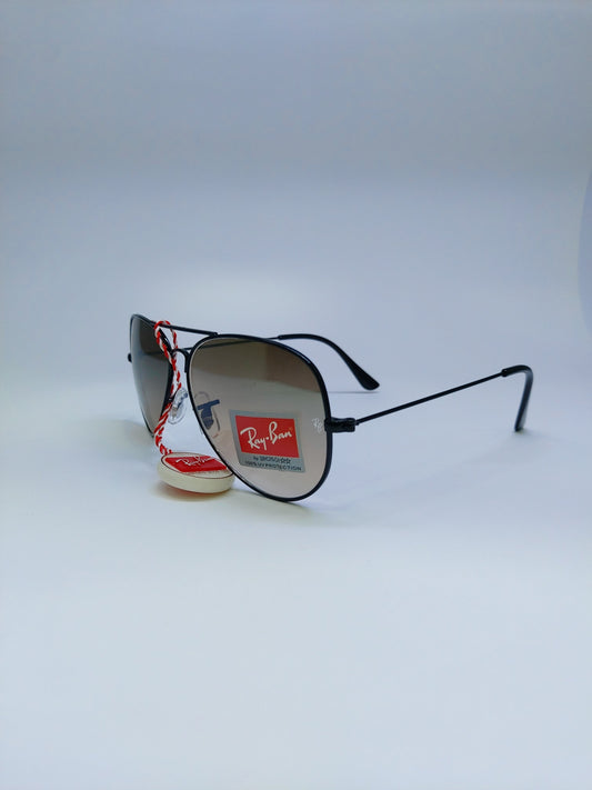 Rayban - Chrome and Black - Metal