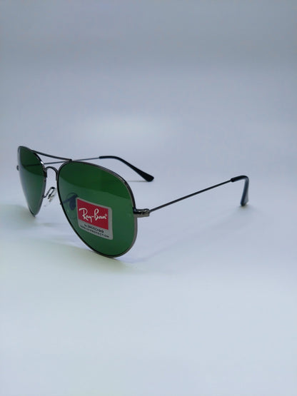 Rayban - Green and Black - Metal