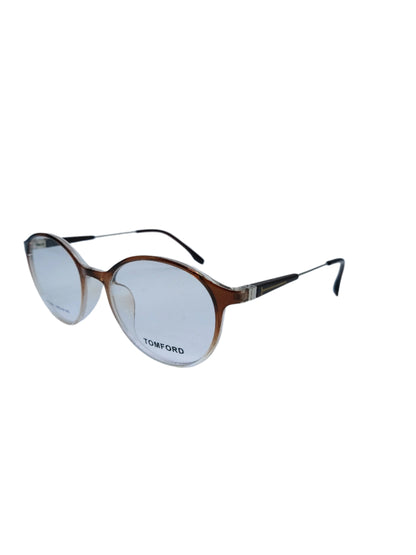 Tomford - Brown and Gold - Metal and Acetate