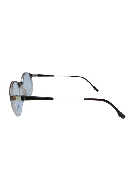 Tomford - Brown and Gold - Metal and Acetate